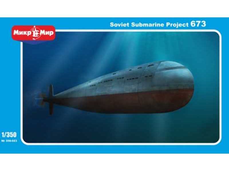 Soviet Submarine Project 673 - zdjęcie 1 Soviet Submarine Project 673 - zdjęcie 1