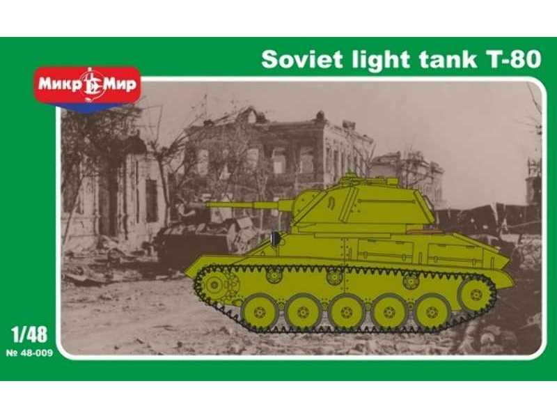 Soviet Light Tank T-80 - zdjęcie 1 Soviet Light Tank T-80 - zdjęcie 1