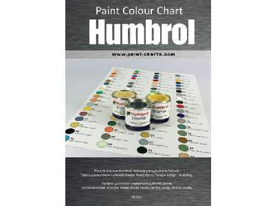 Wzornik kolorów Humbrol - 12 mm - zdjęcie 1