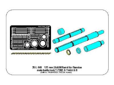 125mm 2A46M lufa do rosyjskiego czołgu T-72M1 & T-64A/B - zdjęcie 22