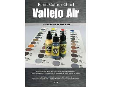 Wzornik kolorów Vallejo Air - 20 mm - zdjęcie 1