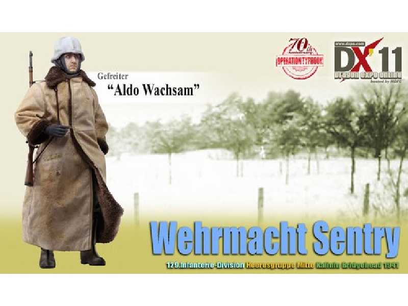 Aldo Wachsam - Gefreiter - Wehrmacht Sentry, 129.Infanterie-Div. - zdjęcie 1