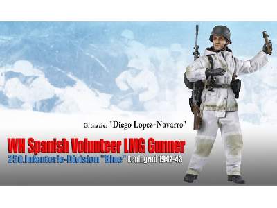 Diego Lopez-Navarro - Grenadier - WH Spanish Volunteer LMG Gun. - zdjęcie 2
