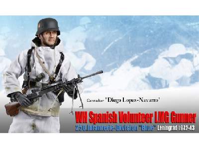 Diego Lopez-Navarro - Grenadier - WH Spanish Volunteer LMG Gun. - zdjęcie 3