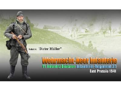 Dieter Muller - Schutze - Wehrmacht-Heer Infanterie - zdjęcie 2
