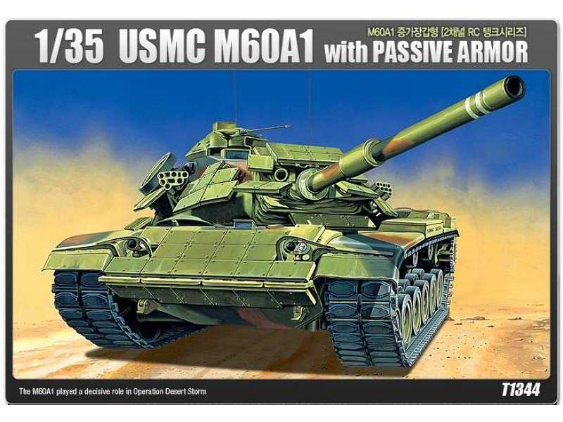 M60A1 Patton z pasywnym pancerzem - piechota morska (motorized) - zdjęcie 1 M60A1 Patton z pasywnym pancerzem - piechota morska (motorized) - zdjęcie 1