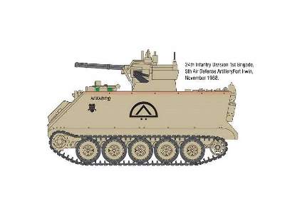 M-163A1 20mm VULCAN samobieżne działo przeciwlotnicze - zdjęcie 3