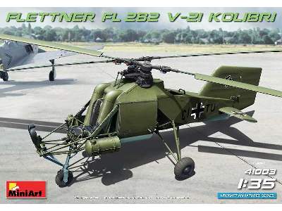 Flettner Fl 282 V-21 Kolibri - śmigłowiec niemiecki - zdjęcie 1