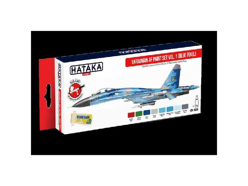 Htk-as96 Ukrainian Af Paint Set Vol.1 Blue Pixel - zdjęcie 1 Htk-as96 Ukrainian Af Paint Set Vol.1 Blue Pixel - zdjęcie 1