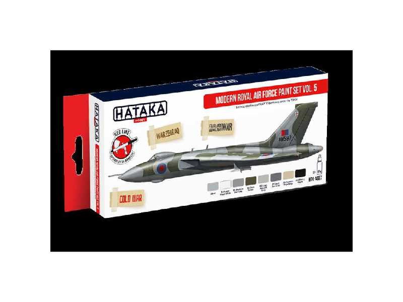 Htk-as97 Modern Royal Air Force Paint Set Vol.5 - zdjęcie 1 Htk-as97 Modern Royal Air Force Paint Set Vol.5 - zdjęcie 1