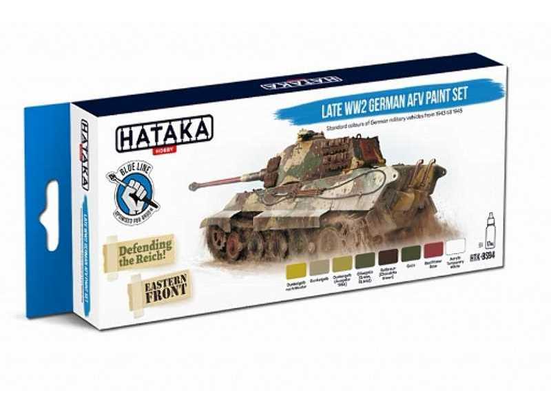Htk-bs94 Late WW2 German Afv Paint Set - zdjęcie 1 Htk-bs94 Late WW2 German Afv Paint Set - zdjęcie 1