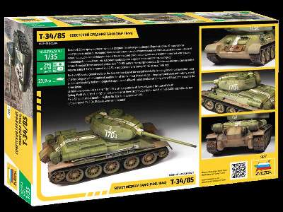 T-34/85 sowiecki średni czołg - model 1944 - zdjęcie 3