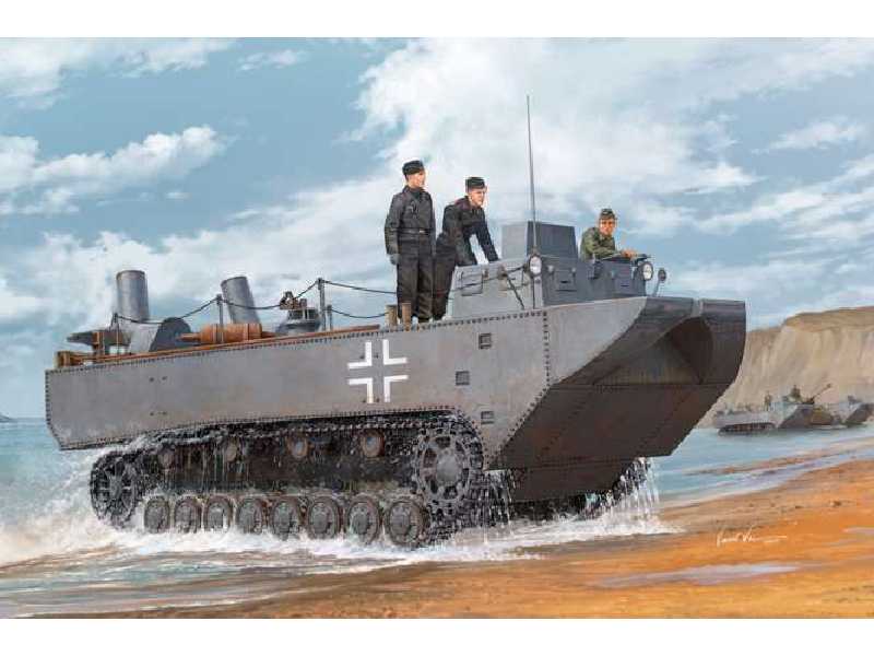 Ciągnik pływający Land-Wasser-Schlepper II - prototyp - zdjęcie 1 Ciągnik pływający Land-Wasser-Schlepper II - prototyp - zdjęcie 1