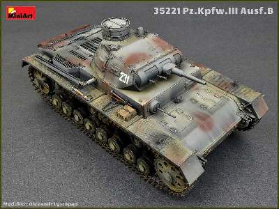 Pz.Kpfw.III Ausf.B czołg niemiecki z załogą - zdjęcie 22
