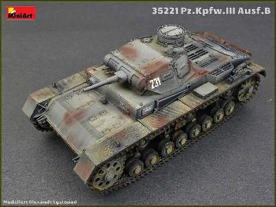 Pz.Kpfw.III Ausf.B czołg niemiecki z załogą - zdjęcie 23