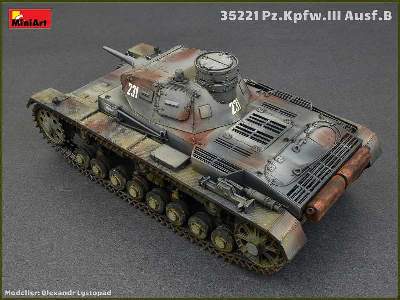 Pz.Kpfw.III Ausf.B czołg niemiecki z załogą - zdjęcie 24