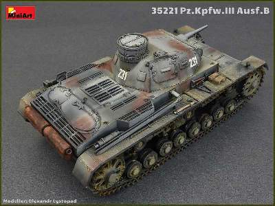 Pz.Kpfw.III Ausf.B czołg niemiecki z załogą - zdjęcie 25