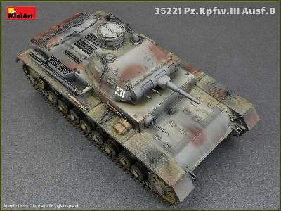 Pz.Kpfw.III Ausf.B czołg niemiecki z załogą - zdjęcie 26