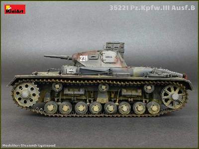 Pz.Kpfw.III Ausf.B czołg niemiecki z załogą - zdjęcie 29