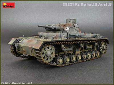 Pz.Kpfw.III Ausf.B czołg niemiecki z załogą - zdjęcie 31