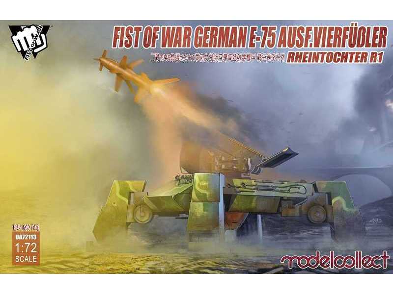 Fist Of War German WWii E75 Ausf.Vierfubler Rheintochter 1 - zdjęcie 1 Fist Of War German WWii E75 Ausf.Vierfubler Rheintochter 1 - zdjęcie 1