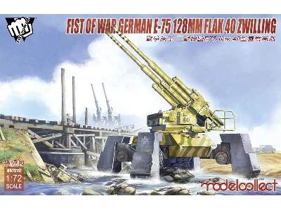 Fist Of War German WWii E75 Flak 40 Zwilling Panzer - zdjęcie 1