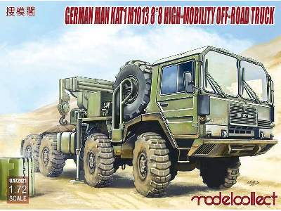 German Man Kat1m1013 8*8 High-mobility Off-road Truck - zdjęcie 1