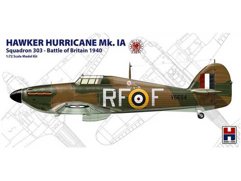 Hawker Hurricane MK. IA - Dywizjon 303 - Bitwa o Anglię 1940 - zdjęcie 1 Hawker Hurricane MK. IA - Dywizjon 303 - Bitwa o Anglię 1940 - zdjęcie 1