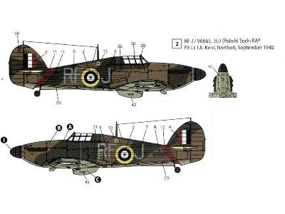 Hawker Hurricane MK. IA - Dywizjon 303 - Bitwa o Anglię 1940 - zdjęcie 4