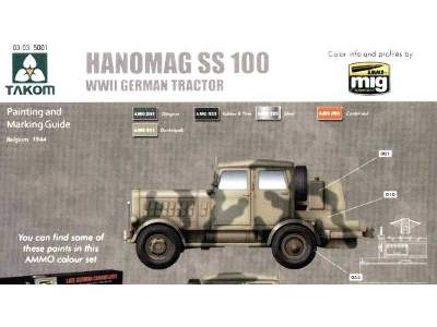 Hanomag SS100 z rakietą V-2 na naczepie Meillerwagen - zdjęcie 2