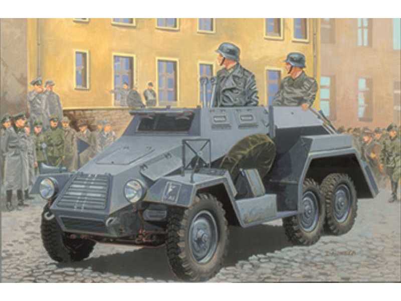 Sd.Kfz. 247 Ausf.A niemiecki dowódczy samochód pancerny - zdjęcie 1