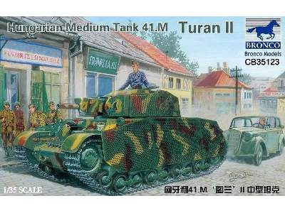 Węgierski czołg średni 41.M Turan II - zdjęcie 1