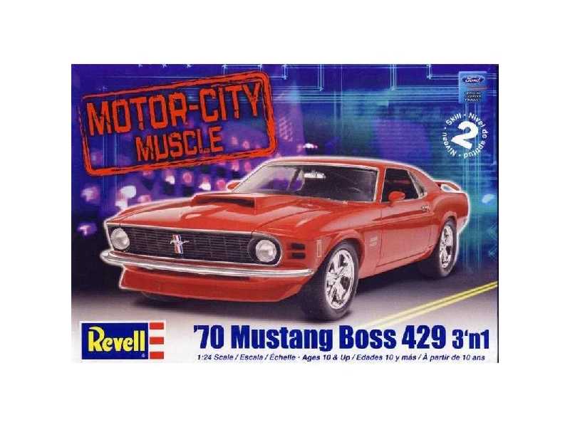 '70 Mustang Boss 429 3 In 1 - zdjęcie 1 '70 Mustang Boss 429 3 In 1 - zdjęcie 1