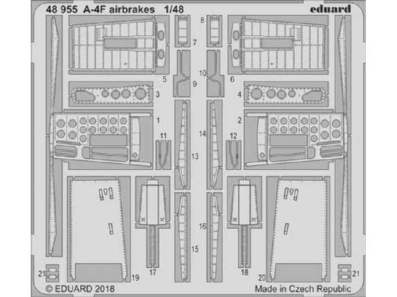 A-4F airbrakes 1/48 - Hobby Boss - zdjęcie 1