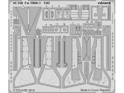 Fw 190A-3 1/48 - Eduard - zdjęcie 1