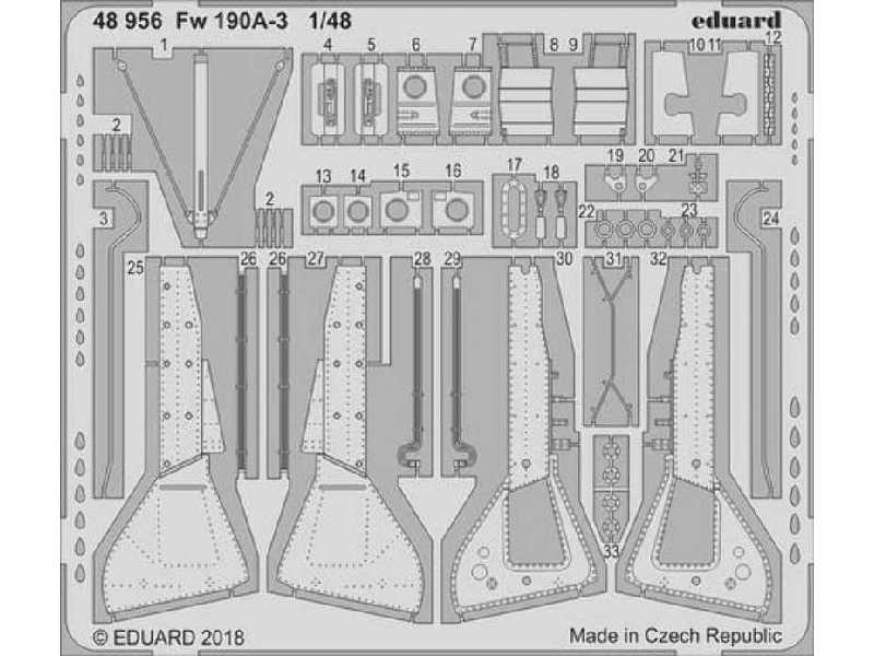 Fw 190A-3 1/48 - Eduard - zdjęcie 1 Fw 190A-3 1/48 - Eduard - zdjęcie 1