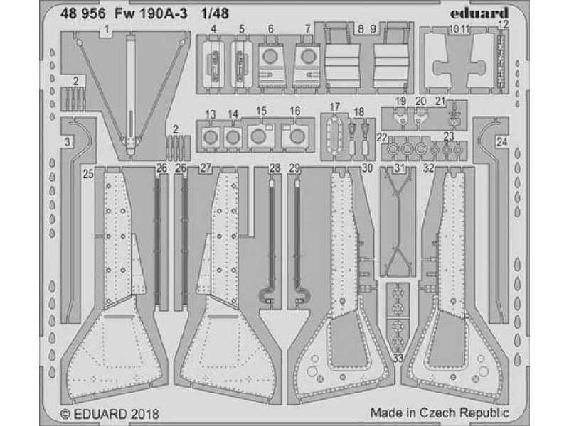 Fw 190A-3 1/48 - Eduard - zdjęcie 1