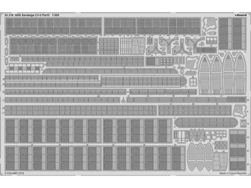 USS Saratoga CV-3 pt.3 1/350 - Trumpeter - zdjęcie 1