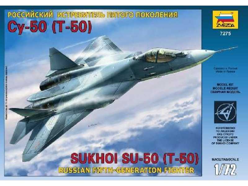 Suchoj SU-50 (T-50) - rosyjski myśliwiec wielozadaniowy - zdjęcie 1 Suchoj SU-50 (T-50) - rosyjski myśliwiec wielozadaniowy - zdjęcie 1