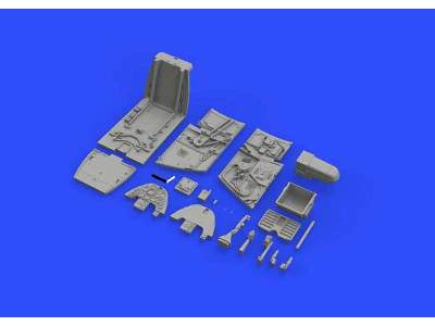 Bf 109G-6/ U4 cockpit 1/48 - Tamiya - zdjęcie 1