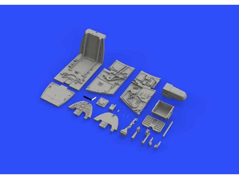 Bf 109G-6/ U4 cockpit 1/48 - Tamiya - zdjęcie 1 Bf 109G-6/ U4 cockpit 1/48 - Tamiya - zdjęcie 1