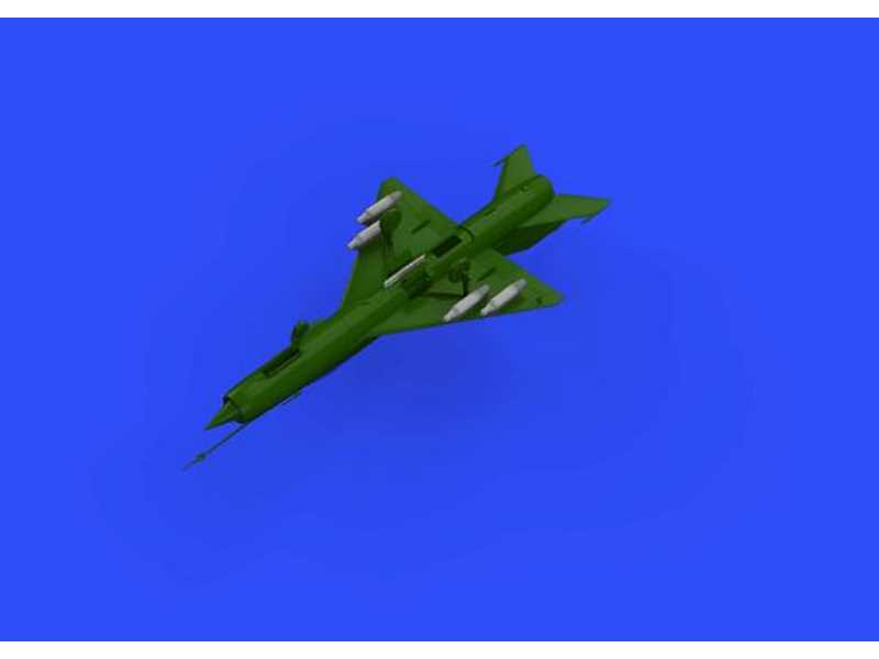 UB-16 rocket launchers w/ pylons for MiG-21 1/72 - Eduard - zdjęcie 1 UB-16 rocket launchers w/ pylons for MiG-21 1/72 - Eduard - zdjęcie 1