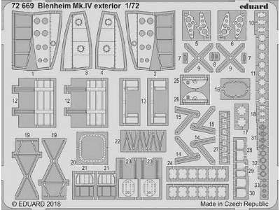 Blenheim Mk. IV exterior 1/72 - Airfix - zdjęcie 1