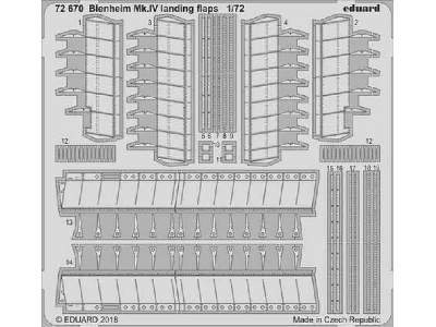 Blenheim Mk. IV landing flaps 1/72 - Airfix - zdjęcie 1