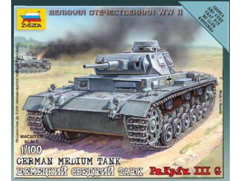 Niemiecki czołg średni Pz.Kpfw. III G - zdjęcie 1