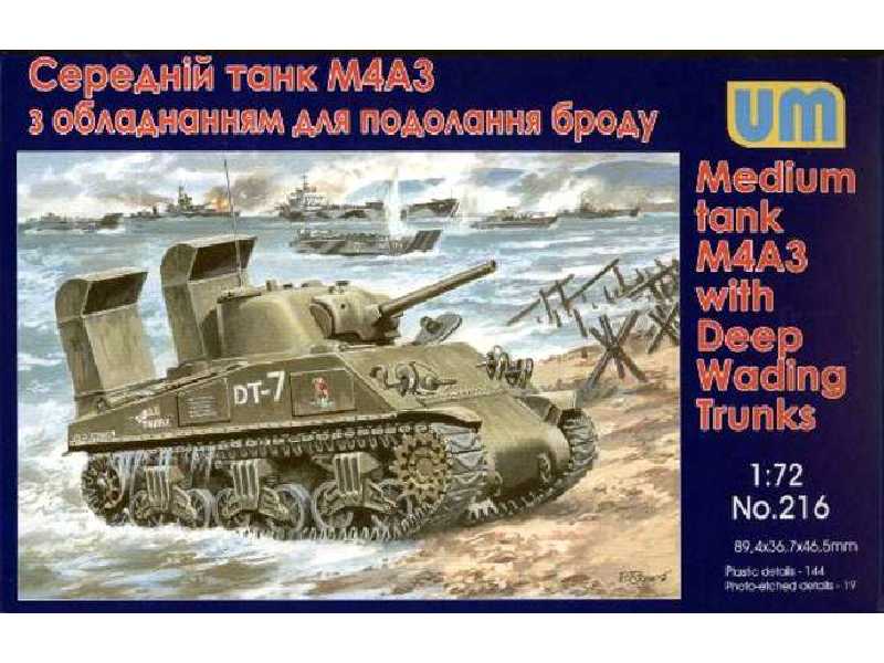 Czołg średni M4A3 z zestawem do brodzenia - zdjęcie 1 Czołg średni M4A3 z zestawem do brodzenia - zdjęcie 1