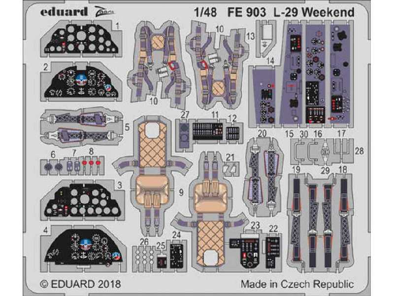 L-29 Weekend 1/48 - Eduard - zdjęcie 1