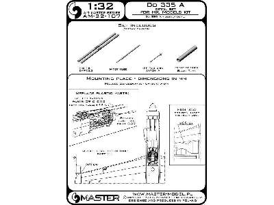 Do 335 A &#8211; Zestaw Detali &#8211; Mg 151, Antena Fug 25a, R - zdjęcie 3