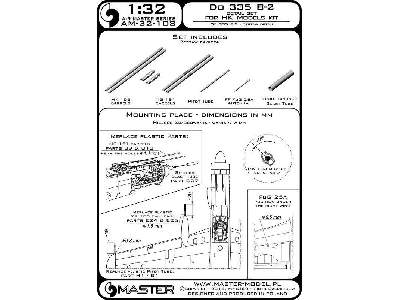 Do 335 B-2 &#8211; Zestaw Detali &#8211; Mg 151, Końcówka Mk-103 - zdjęcie 3