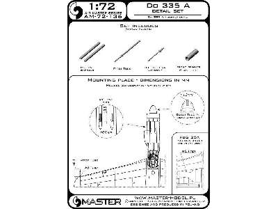 Do 335 A &#8211; Zestaw Detali &#8211; Mg 151, Antena Fug 25a, R - zdjęcie 3